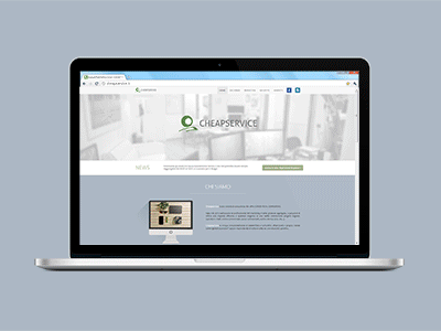 Cheapservice Soc Coop Website bootstrap css design html illustrator javascript layout photoshop responsive ui web website