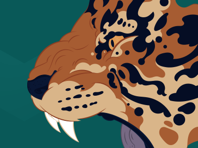 Ink & tiger detail