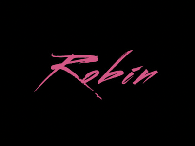 #1 Robin branding design logo typography