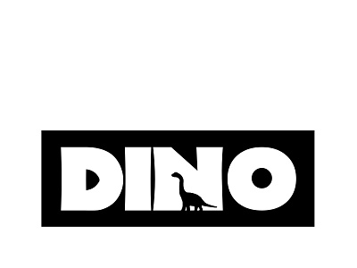 Dino branding illustration logo typography
