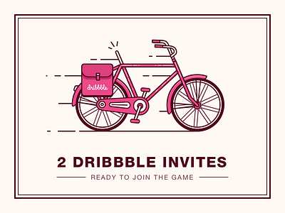 2 Dribbble Invites