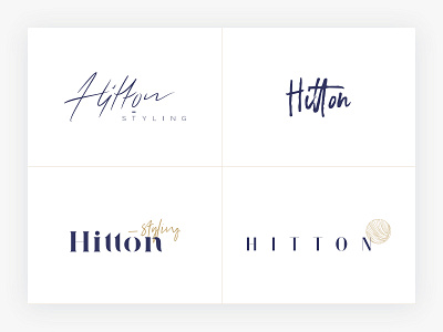 Hitton - drafts branding drafts hitton ideas identity logo process styling