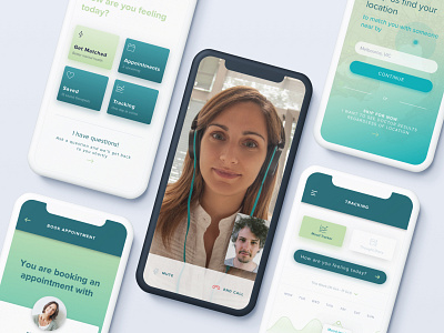 Oday app appointments design healthcare mentalhealth mobile mobile design patient sketchapp tracking ui ux