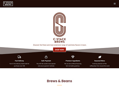 cstackbrews.com - website Wordpress - Woocommerce