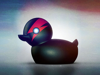 160111 QuBowie 3d bowie duck render