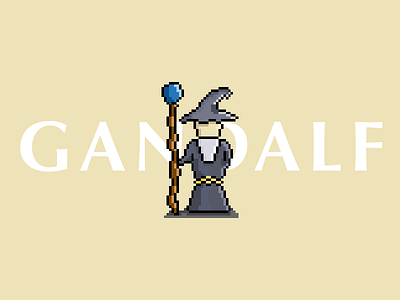 Pixel Gandalf gandalf pixel wizard
