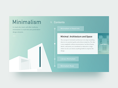 Minimal Architecture