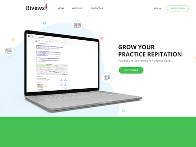 landing page