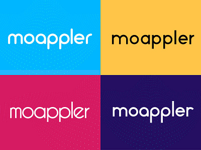 Moapler Logo application branding logo mobile typography