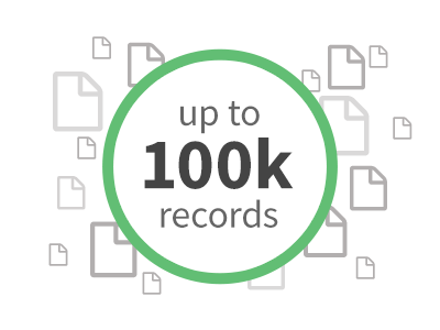 100k Records icon
