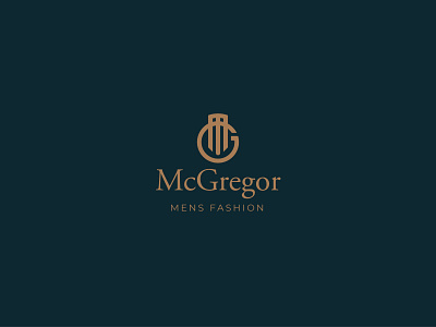 McGregor Men's Fashion brand brand design brand identity brand identity design brand identity logo branding design illustration logo