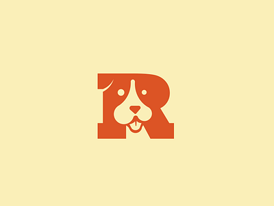 Recs brasil cachorro dog identidade visual identity logo logotype marca r simple