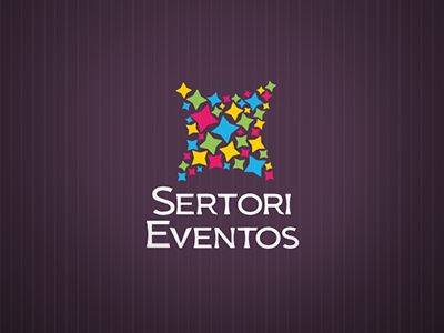Sertori brand brasil brazil color colorful entertainment eventos identidade de marca identidade visual identity logo logotype production produções sertori star visual identity