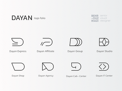 DAYAN GROUP | Logo Design brand visual identity branding logo logo design monogram sign