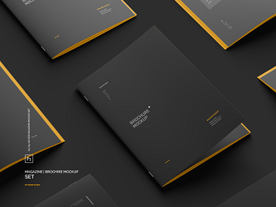 A4 Magazine | Brochure Mockup Set