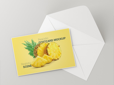 Postcard / Invitation Card Mockup