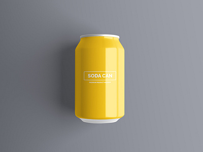 Download Can Mock Up 330ml By Mockupnest On Dribbble