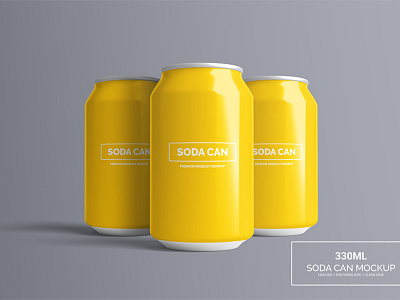 Can Mock-Up - 330ml