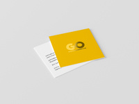 square business card mock up