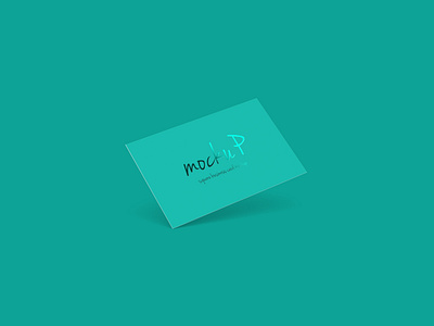 85x55 Business Card Mockup by Mockupnest on Dribbble