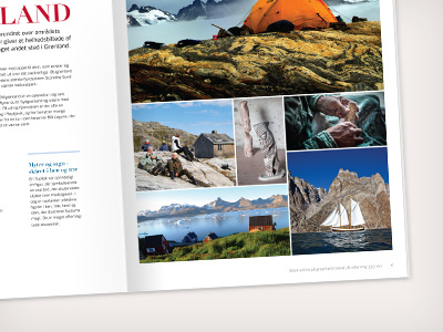 A sneakpeak to a travel magazine