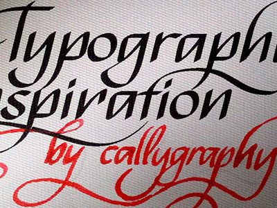 Typography Inspiration calligraphy free font typeface