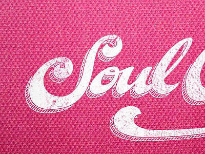 Soul… calligraphy lettering typography