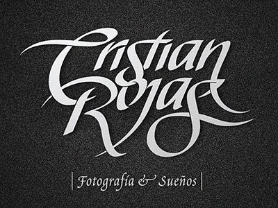 Cristian Rojas – approved version callygraphy lettering typography