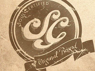 Soul Certified shirt brand lettering logo typography