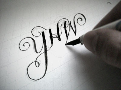 Calligraphy for a tattoo