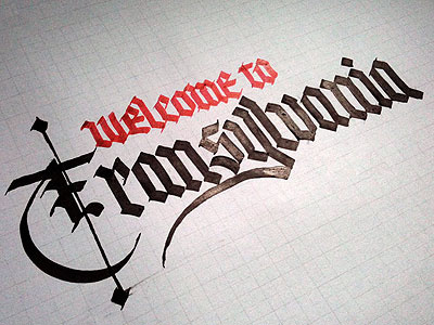 Welcome to Transylvania – sketch