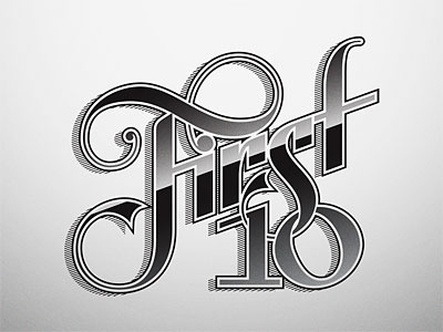 First 10 – vector (and approved) version caligrafia calligraphy curitiba jackson alves lettering tipografia typography