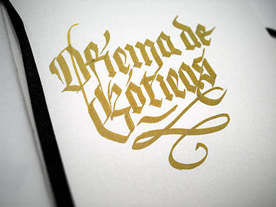 Blackletter #DailyCalligraphy