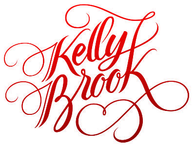 Kelly Brook, vector version