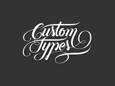 Poster – vector version calligraphy custom types lettering typography workshop