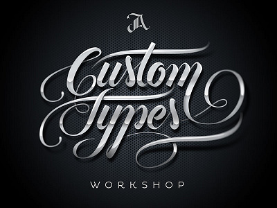 Custom Types Workshop calligraphy custom lettering customizados lettering oficina typography workshop