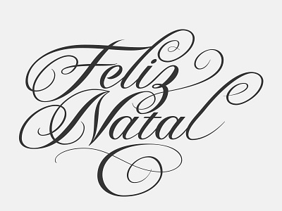 Merry Christmas caligrafia calligraphy lettering tipografia typography