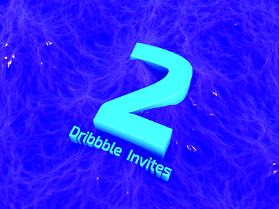 偶得两个邀请机会丨2 Dribbble Invites invites