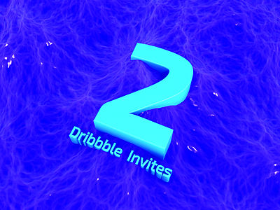 偶得两个邀请机会丨2 Dribbble Invites