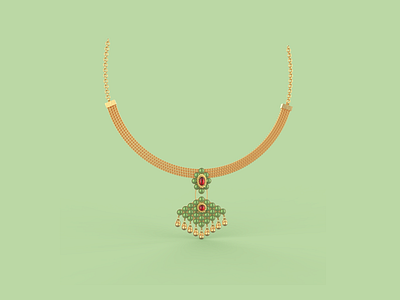 Necklace 3D | jewellery modelling