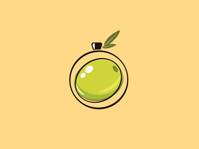Olive Oil design logo