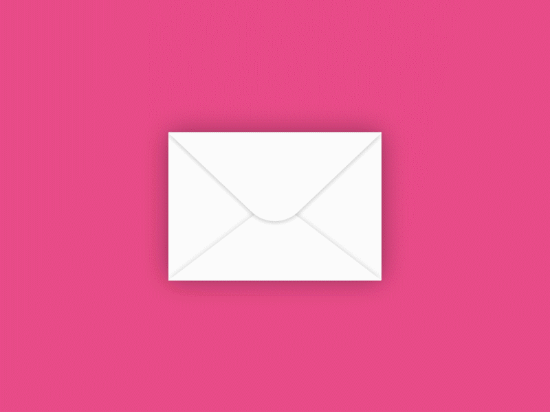 Hello Dribbble! after effects animation debut first shot gif invite mail notification