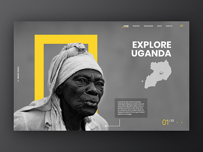 National Geographic Landing page