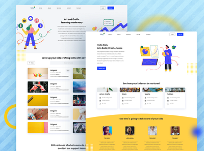 Kites Coaching: Landing Page branding design figma flat icon illustration kites landing landingpage ui ux vector