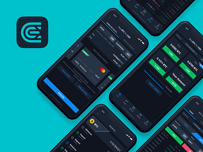 Mobile Application Design for Crypto Exchange CEX.IO