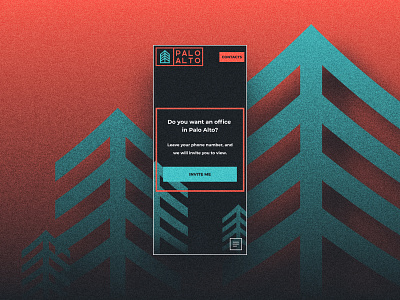Responsive Web Design for Palo Alto. Business center. brand identity branding corporate landing page creative business graphic design it mark mobile application office product design real estate red and green responsive web site startup tree typography ui ux