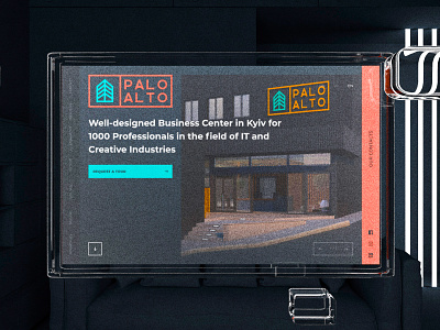 Web Design for Palo Alto. Business center.