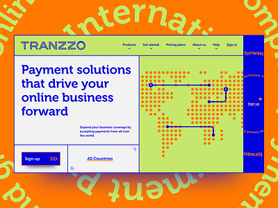 Tranzzo Payment System. Branding and Web Design Concept
