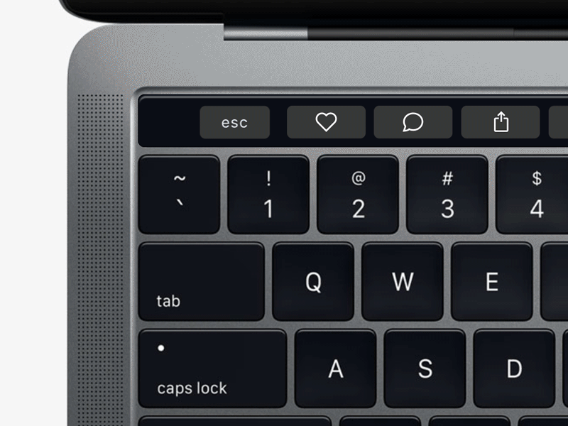 Touch Bar Concept. Macbook Pro. 010 bar daily dailyui desktop macbook share touch touchbar twitter ui web