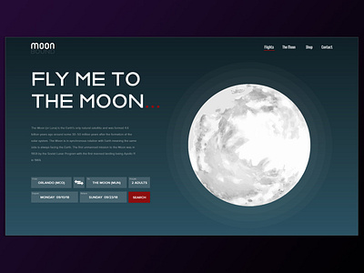 Moon Bound adobe photoshop adobe xd design iphone mockup typography uiux web design